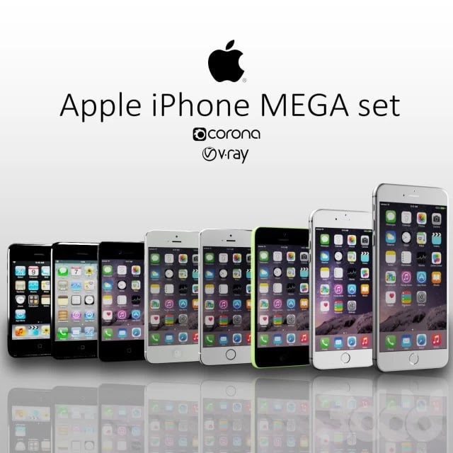 Iphone mega set