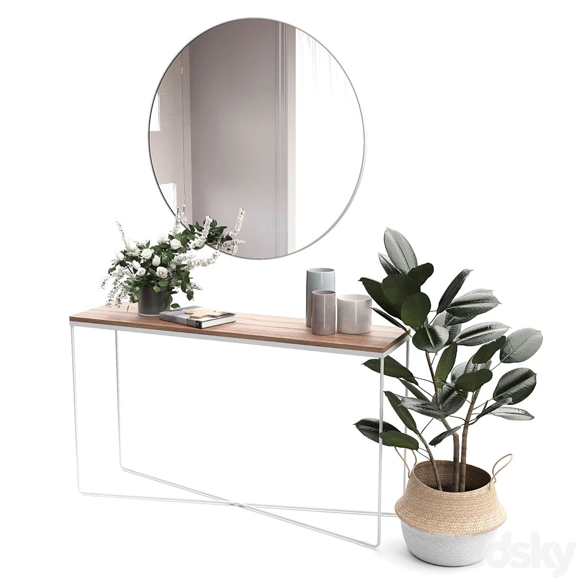Decorative set Design Twins Set 01