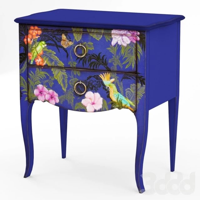 side bed colorful