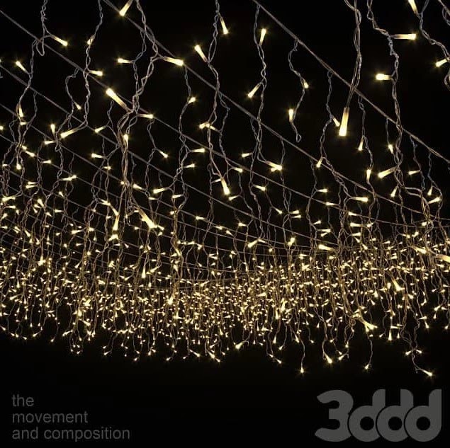 Editable garland fringe