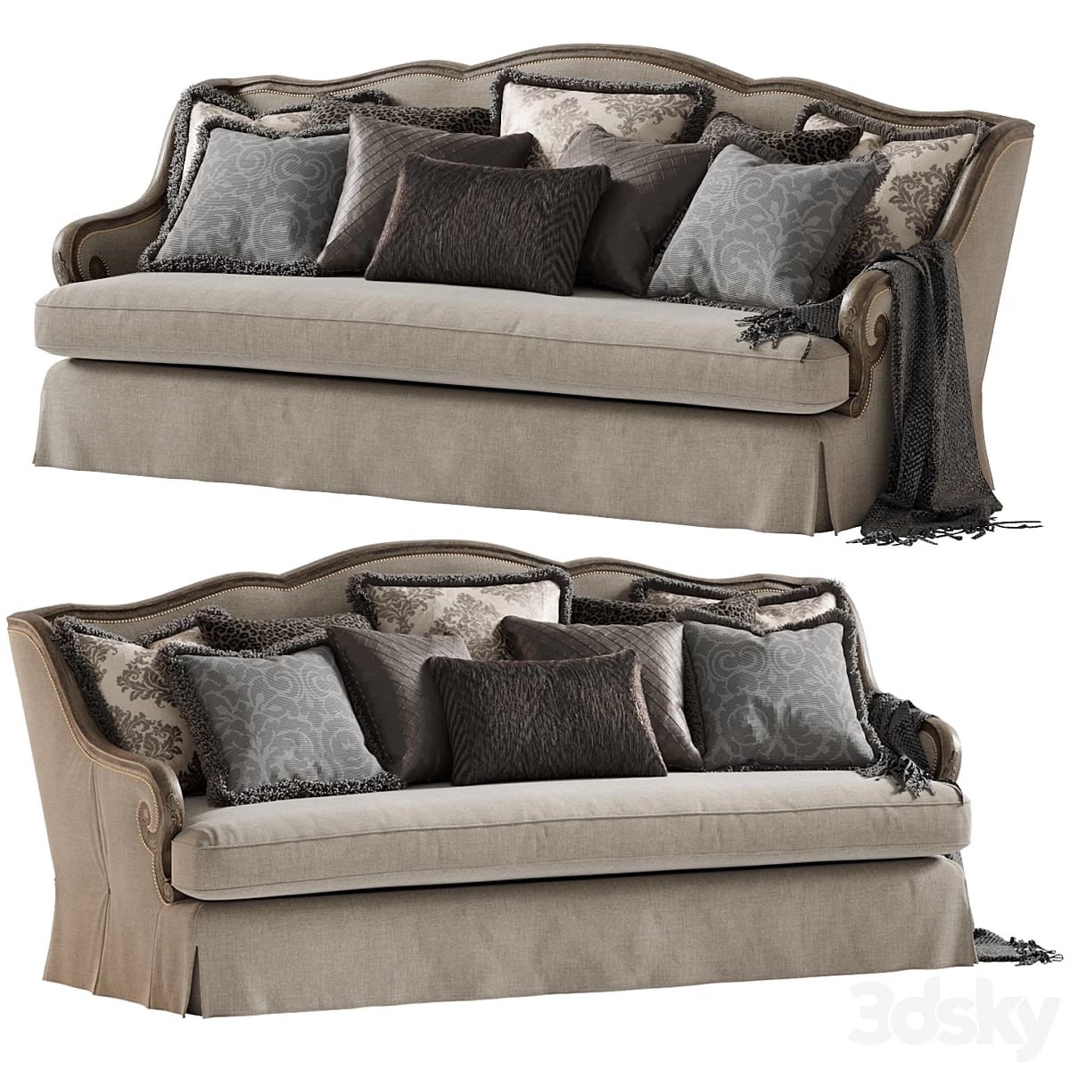 Lexington aragon sofa