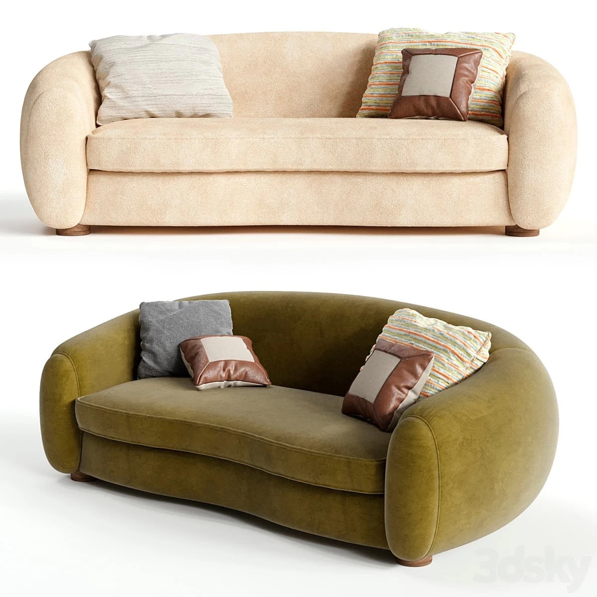 Jean Royer OURS POLAIRE SOFA