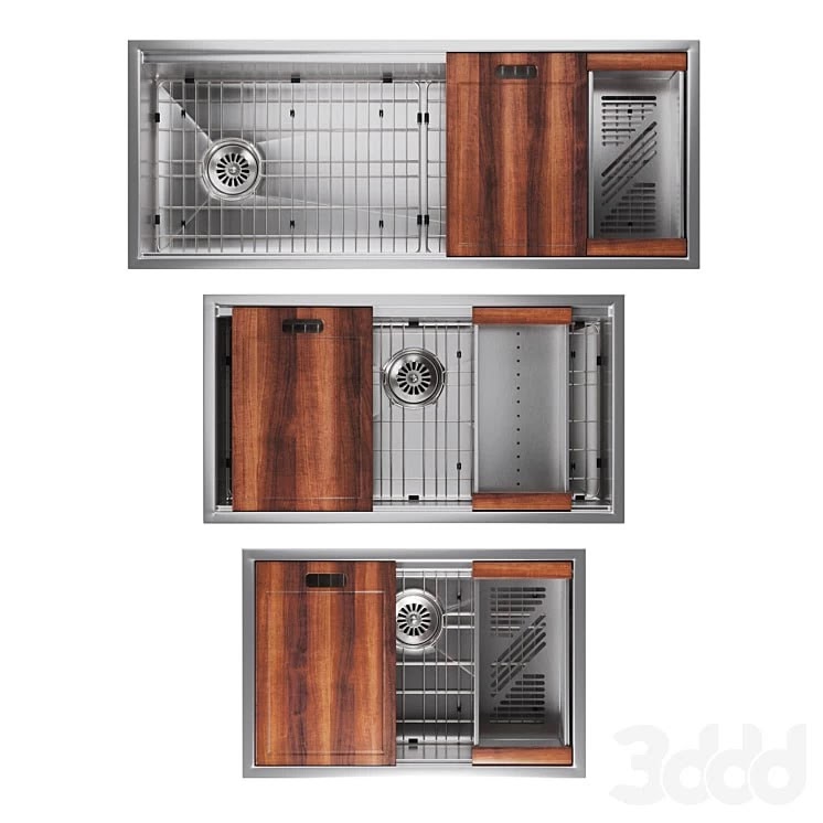 ZLINE kitchen sink set Garmisch | 27" 33" 45"