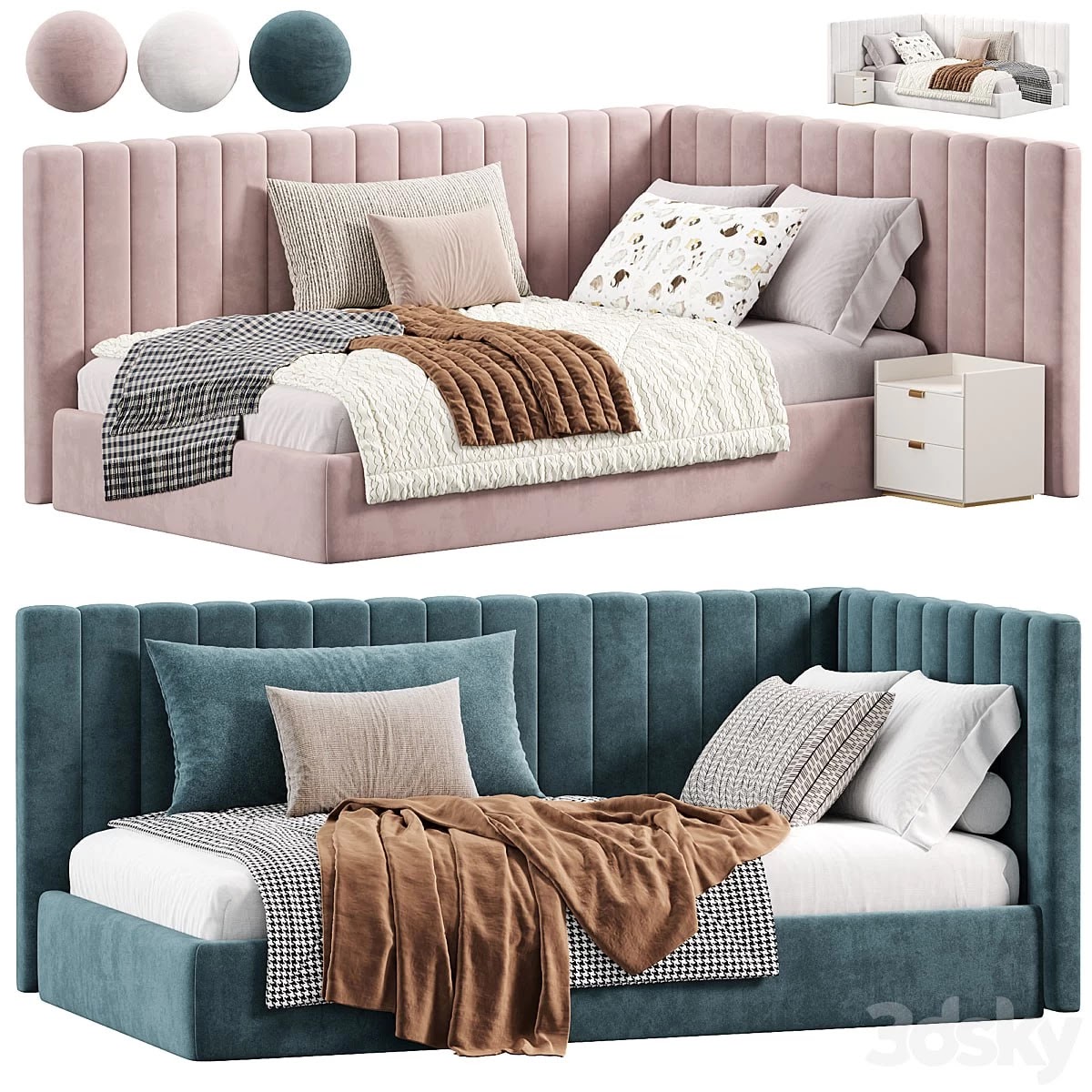 Sofa bed Avalon Upholstered by pbteen