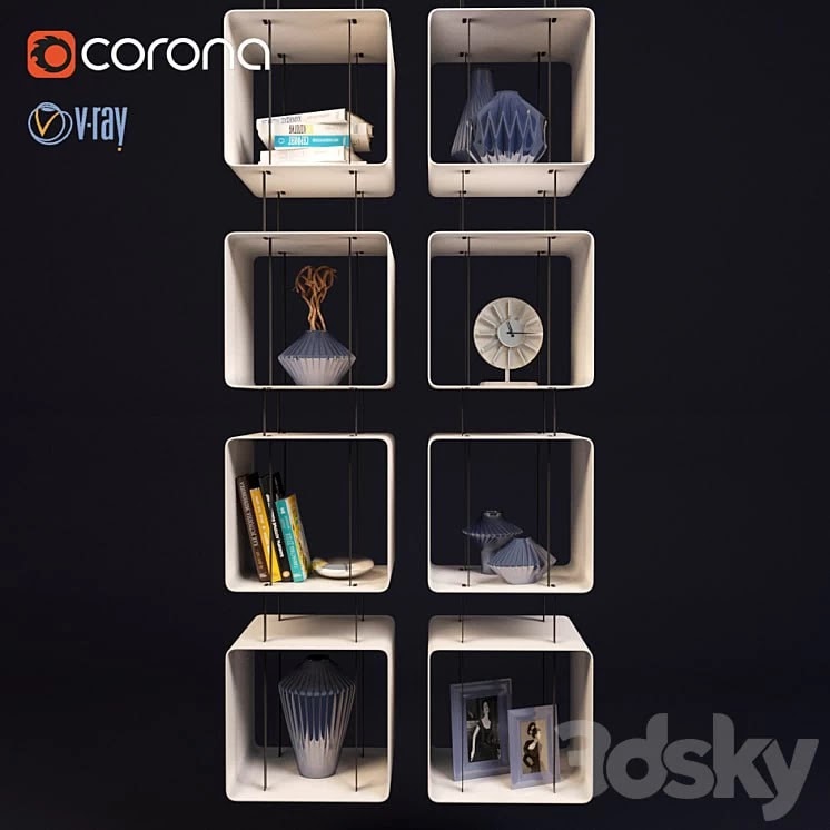 Hanging shelves