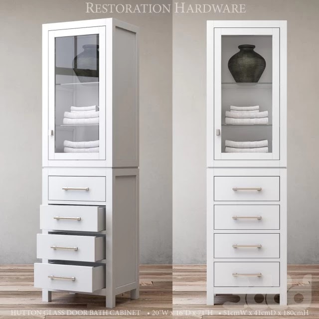 HUTTON GLASS DOOR BATH CABINET