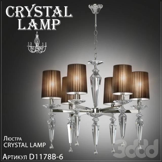 Chandelier Crystal Lamp Falcetto D1178B-6