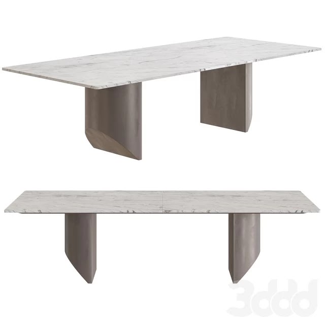 Minotti Wedge Dining Table