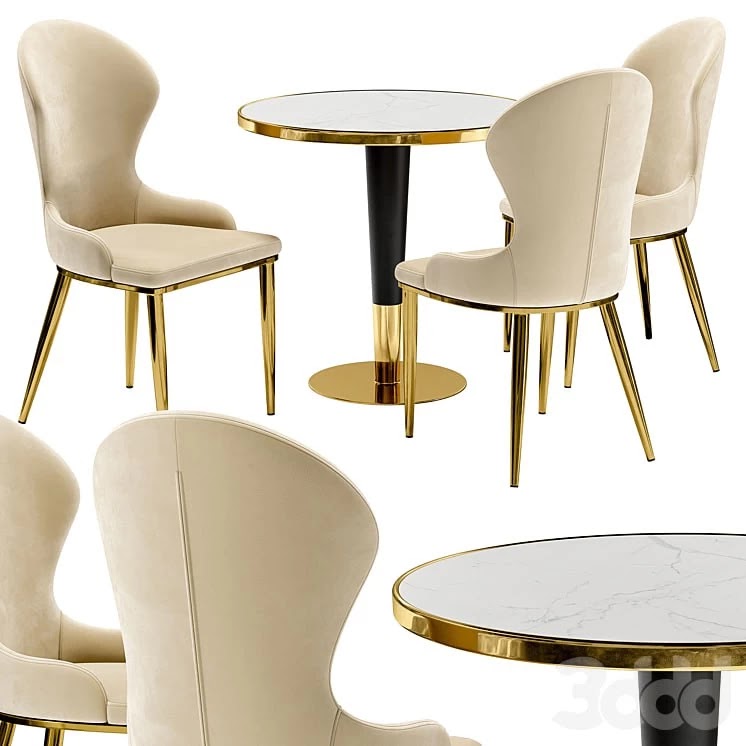 Dining chair Constance and table Madrid