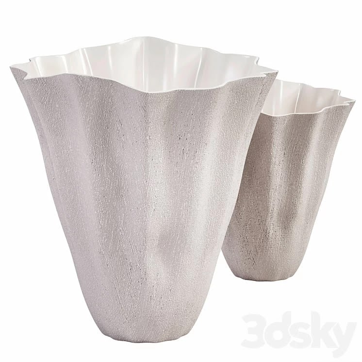 Vase Seashell decor