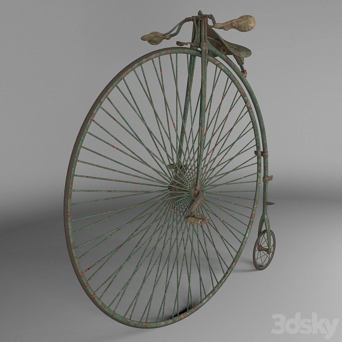 Penny farthing bicycle-