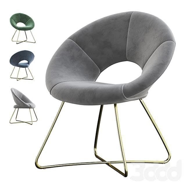 Williams Velvet Accent Chair
