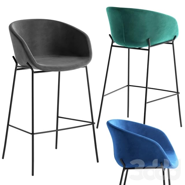 La Forma barstool Zadine