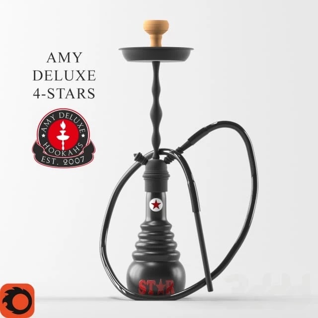 Hookah Amy Deluxe 4-star