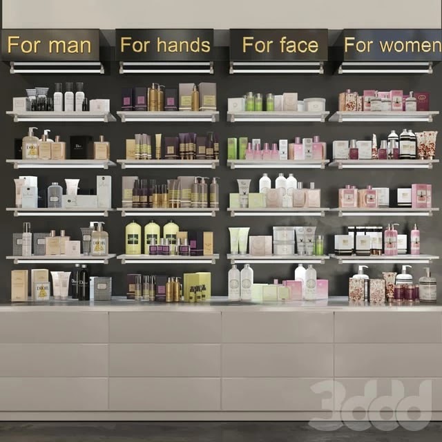 Pharmacy 2. Cream, cosmetics, beauty salon