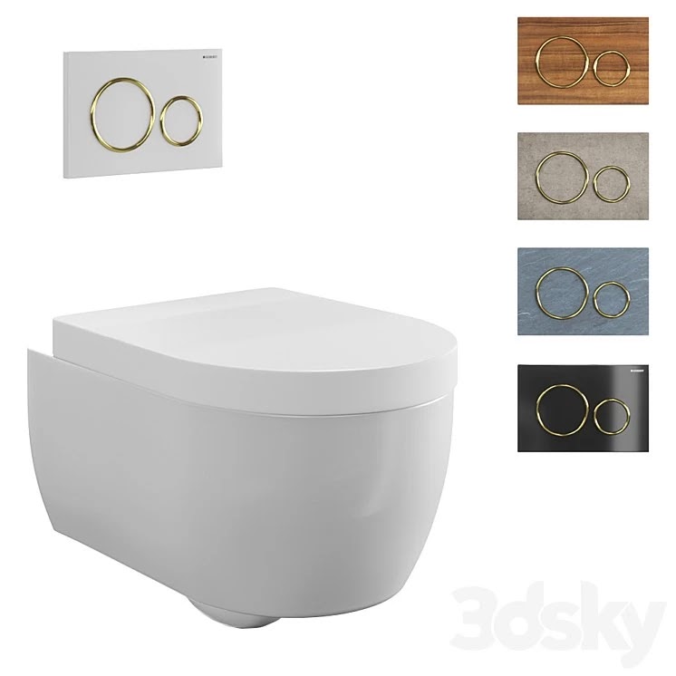 Toilet wall mounted Geberit iCon
