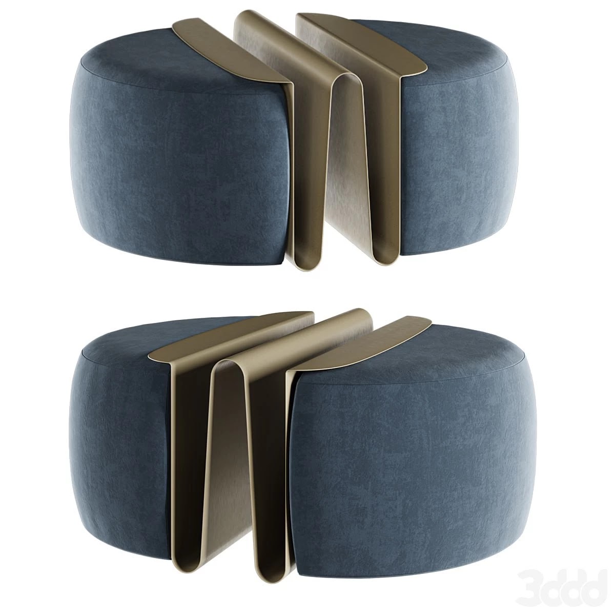 Natuzzi WAVE pouf