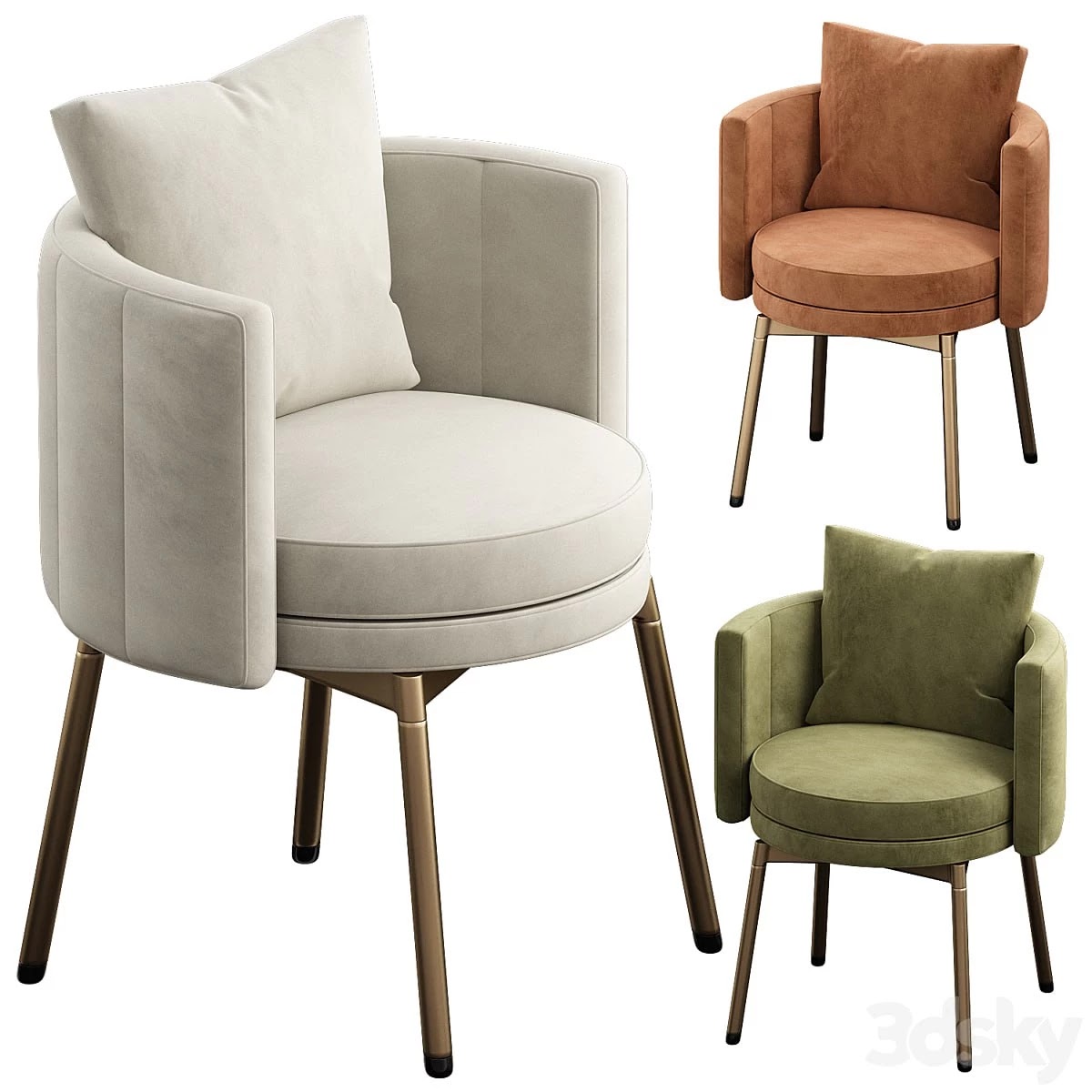 Minotti Torii chair