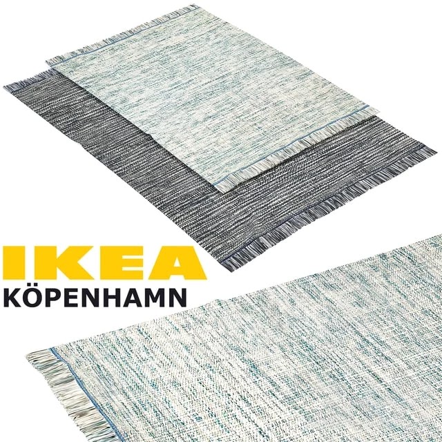 IKEA KOPENHAMN (COPENHAGEN) RUG SET -free