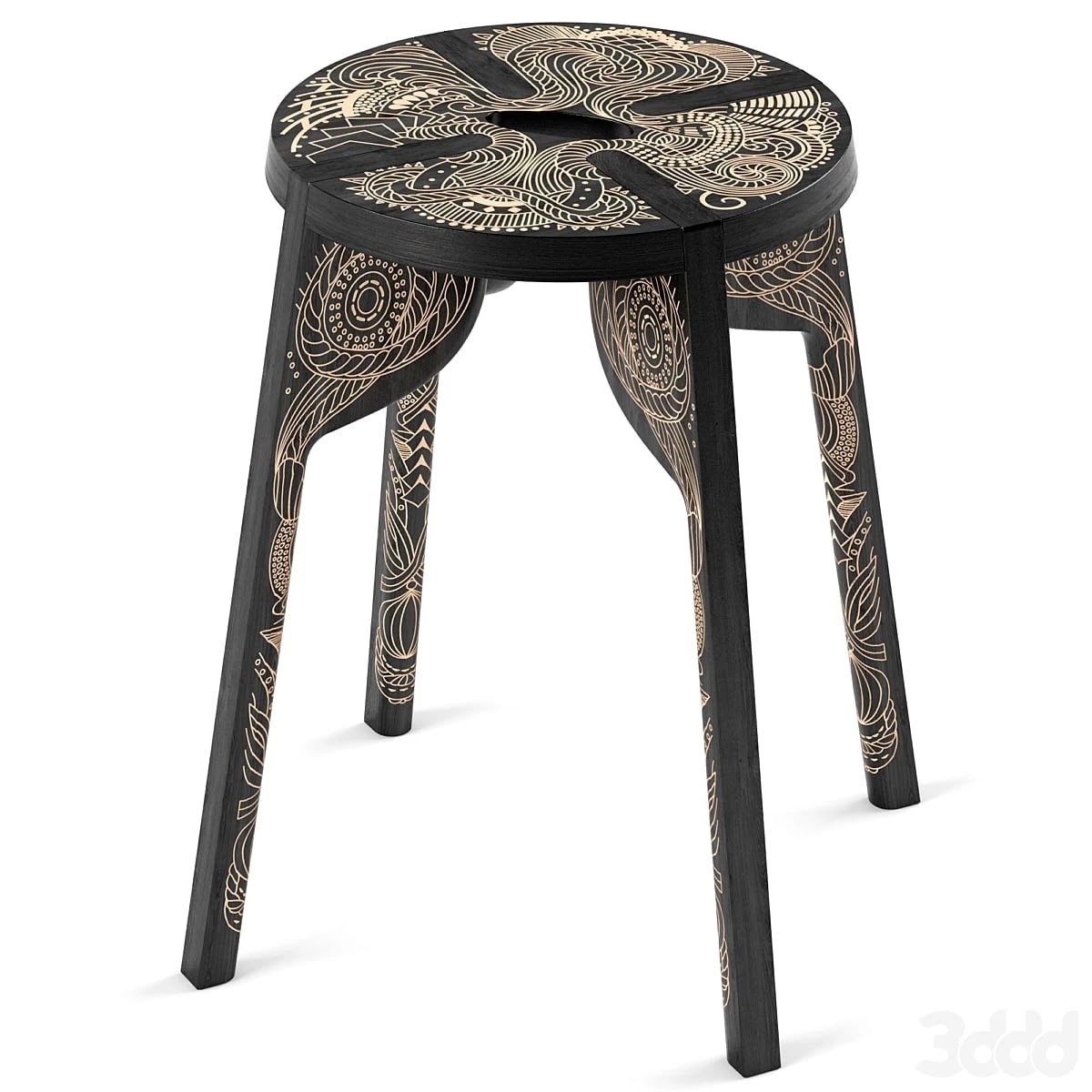 Tattoo stool by Zanat