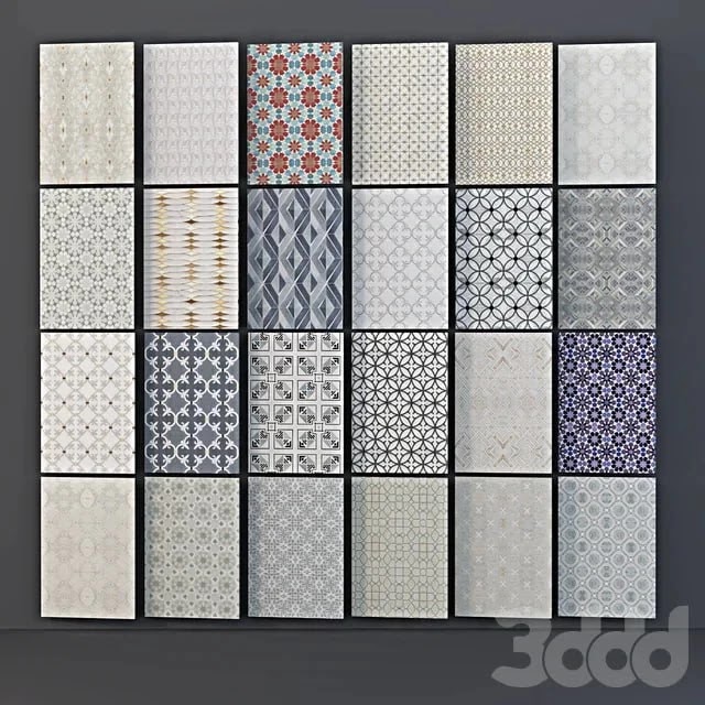 set of 23 seamless textures mosaic tile new ravenna