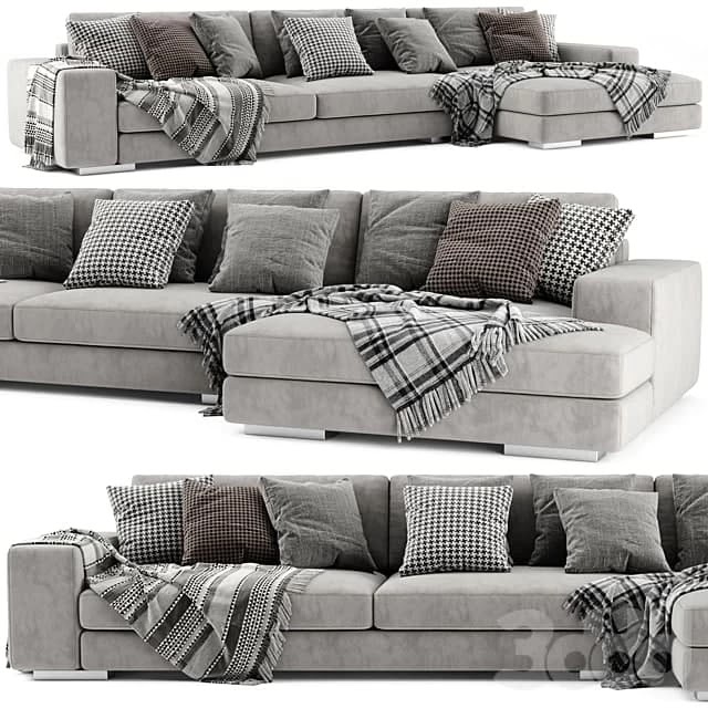 Verzelloni Holden Chaise Longue Sofa