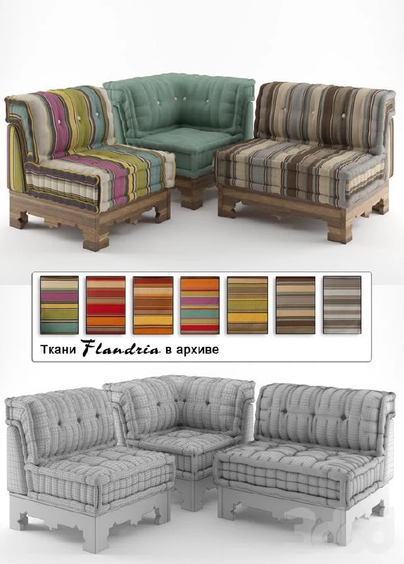 Roche Bobois Corner + Flandria