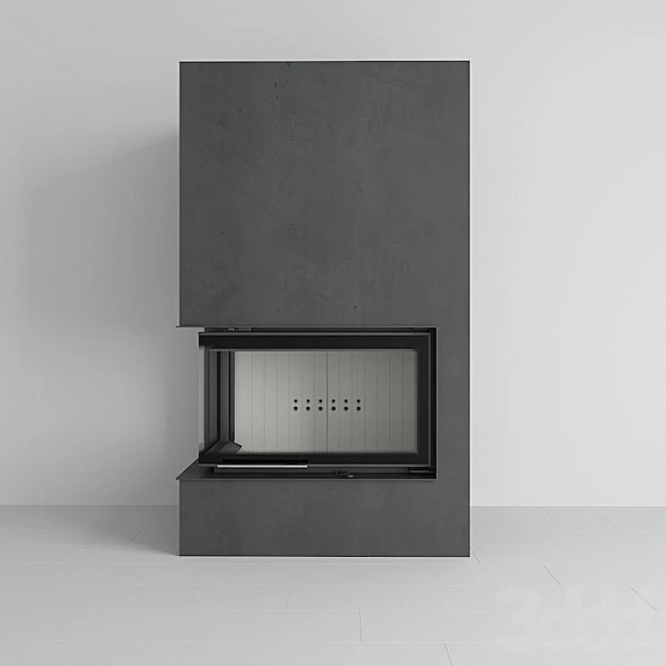 Kratki - Water fireplace MBO PW 15 left BS