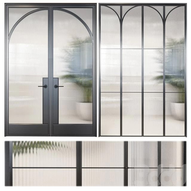 Classic glass door