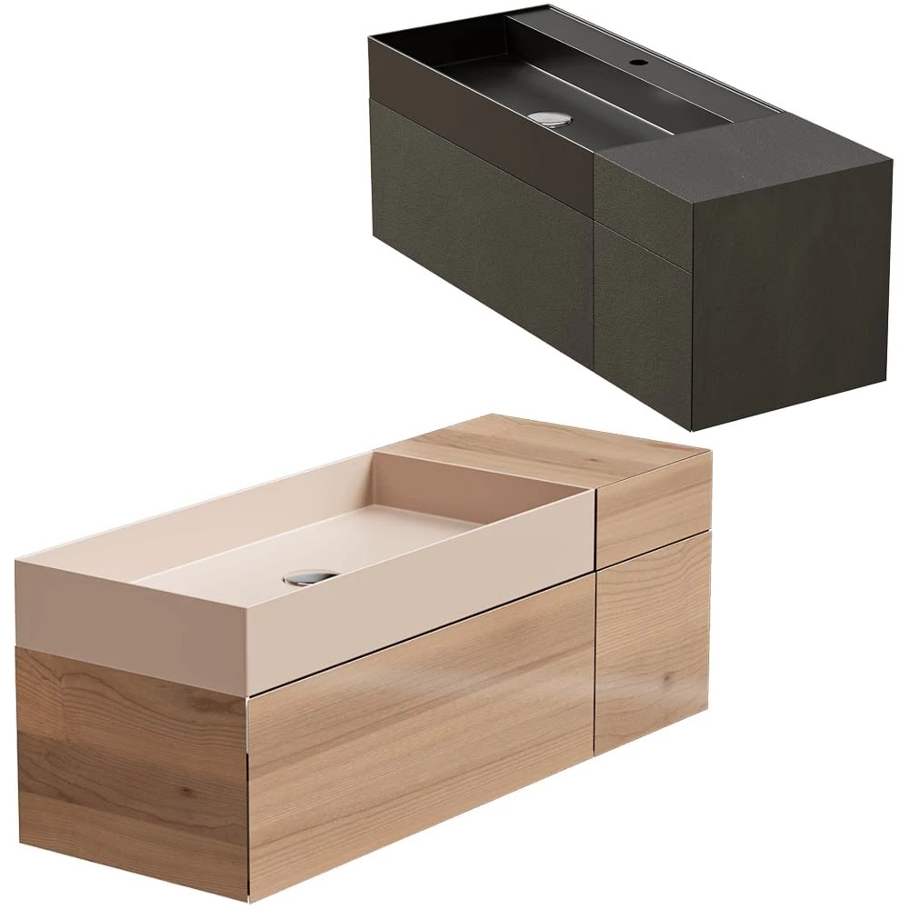 Cabinet with washbasin LES11S