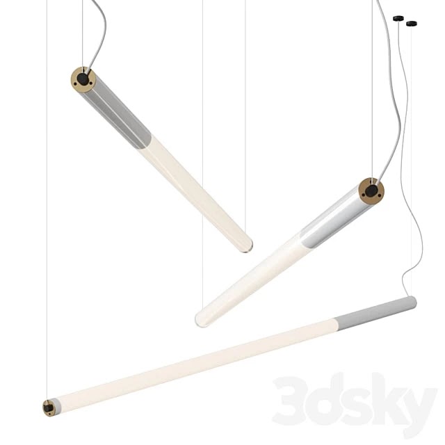 Tube Pendant H by lichtprojekte