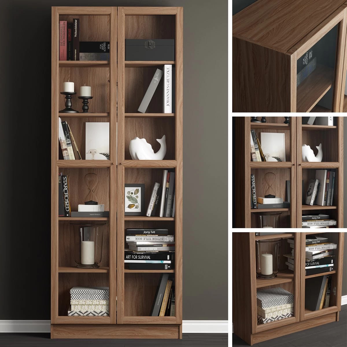 Ikea Billy Bookcase / Oksberg.