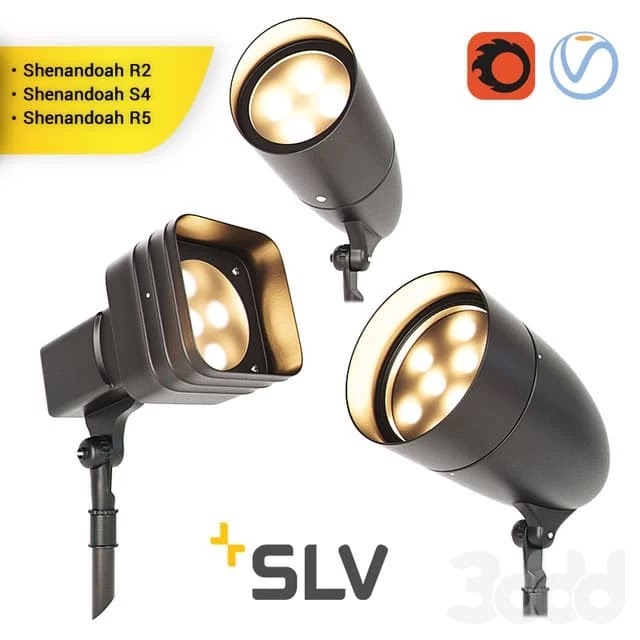 SHENANDOAH set of street lights