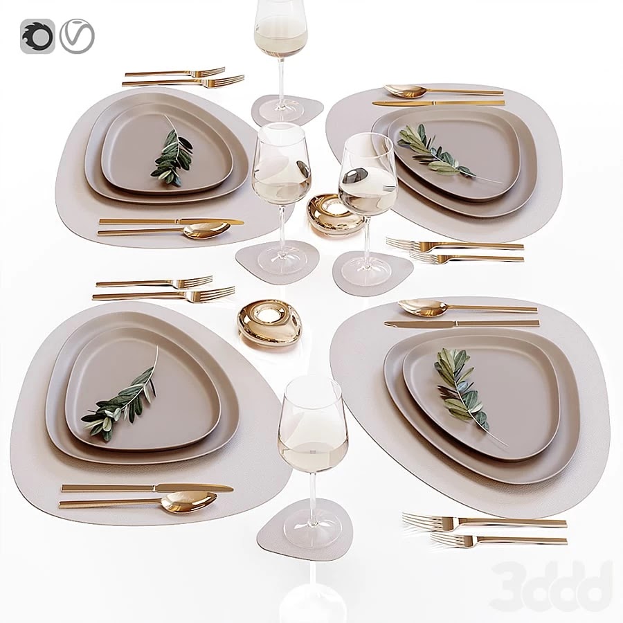 Table setting 34