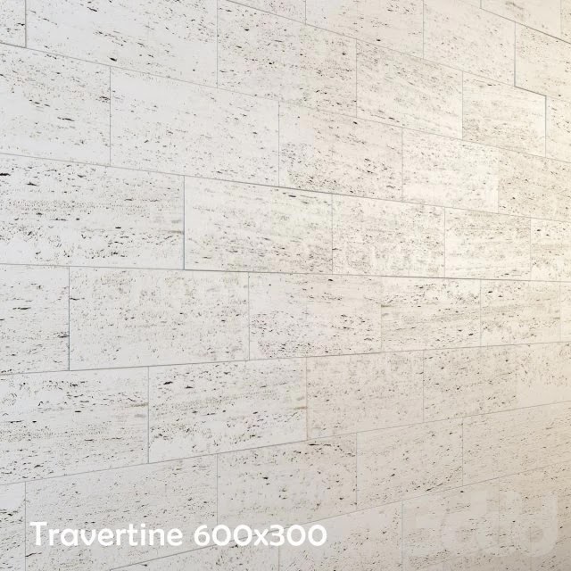 white Travertine