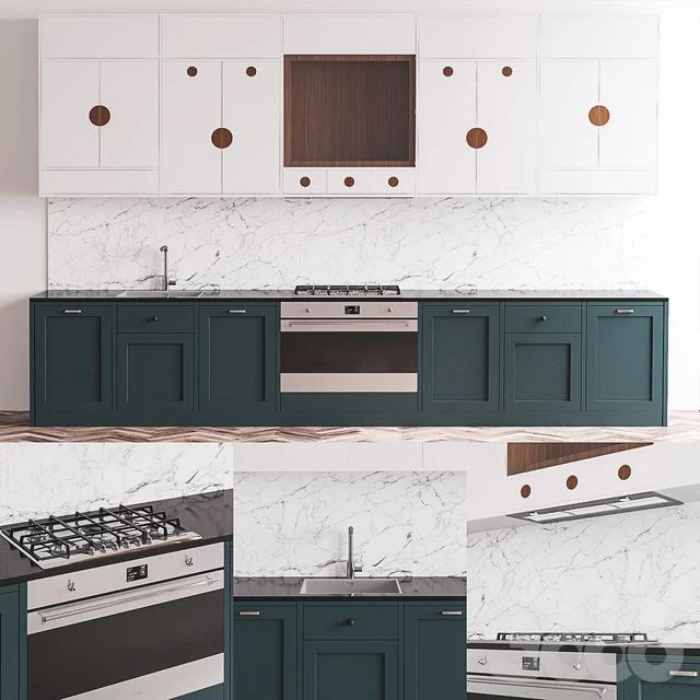 Modern kitchen colombe