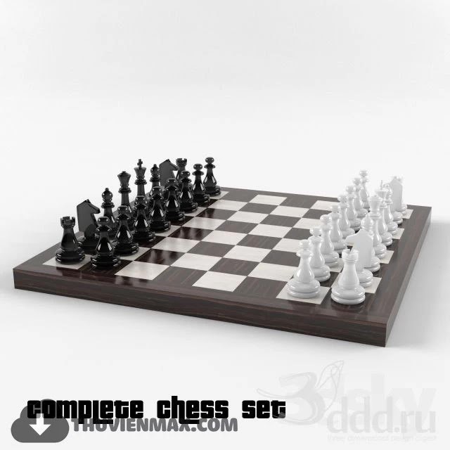 Complete chess set