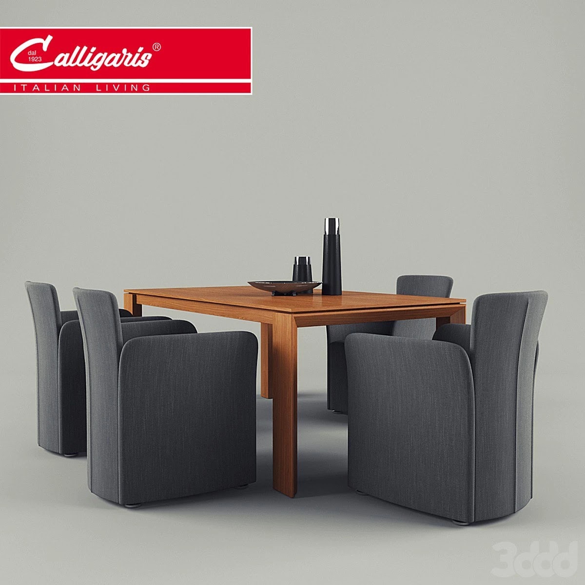 Calligaris / Omnia table, Nido chair