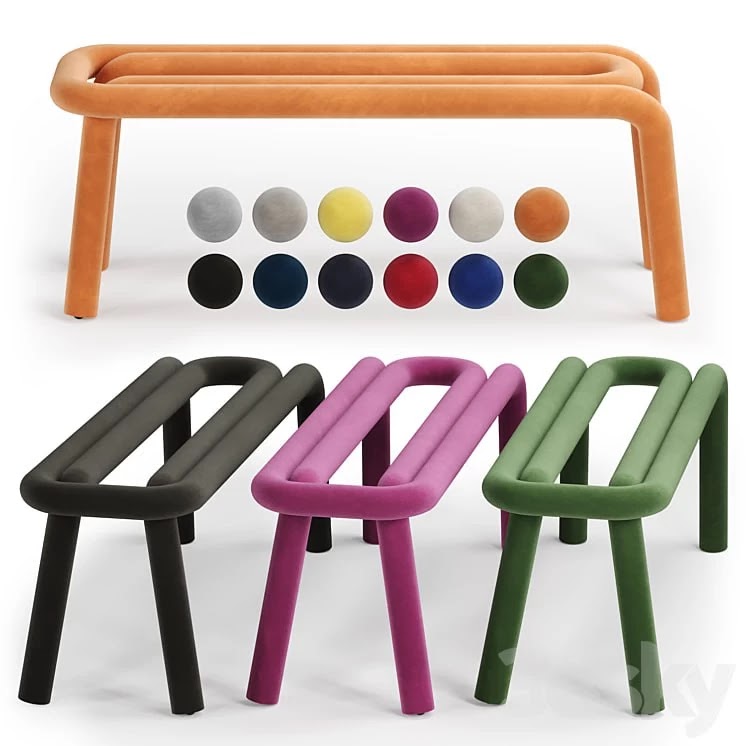 Bold Bench by Mustache