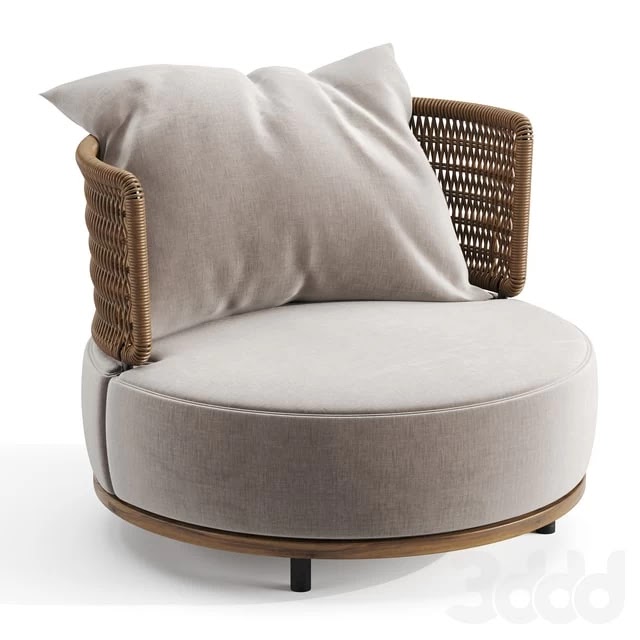 Minotti quadrado armchair