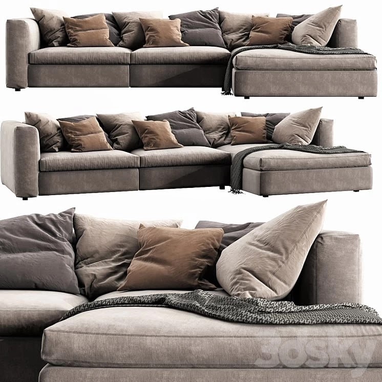 Poliform Dune Chaise Lounge