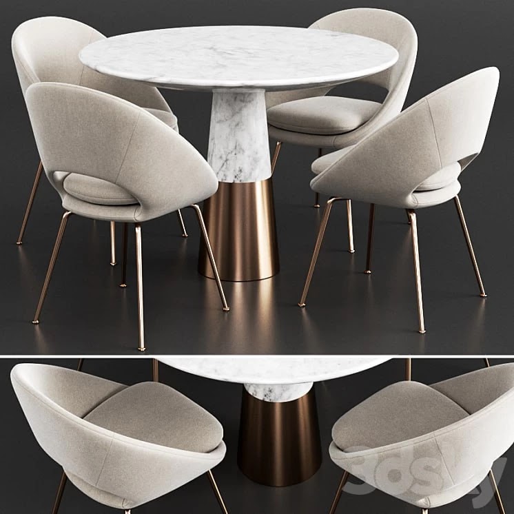 West Elm & CB2 Dinning Set