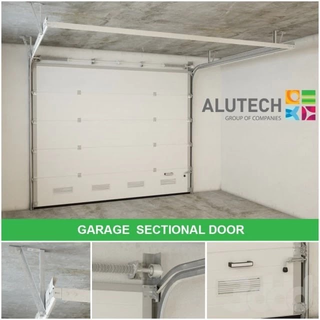Garage sectional door