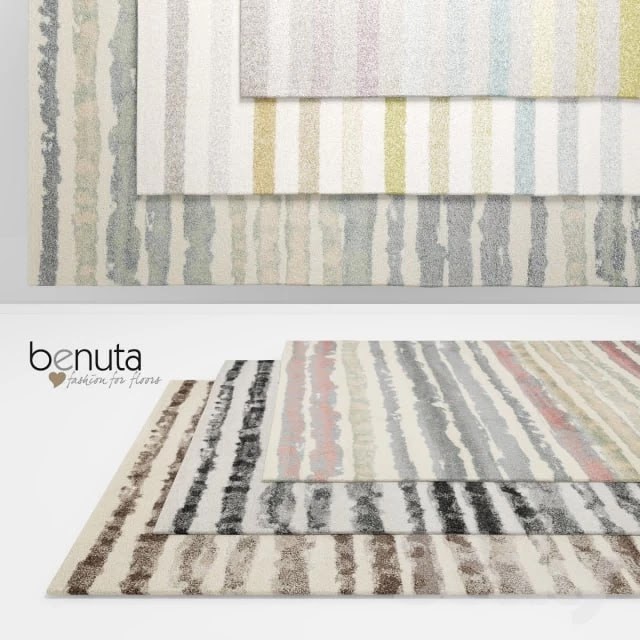 Benuta Justin and Striped Rugs