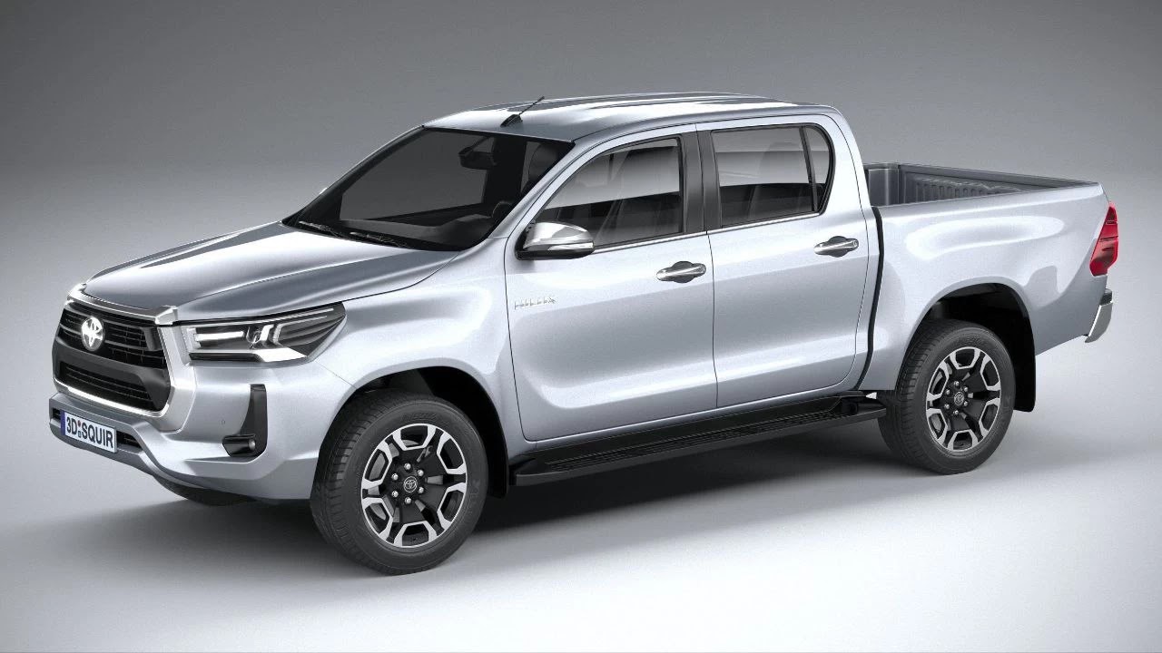 Toyota Hilux Double Cab 2021 3D Model