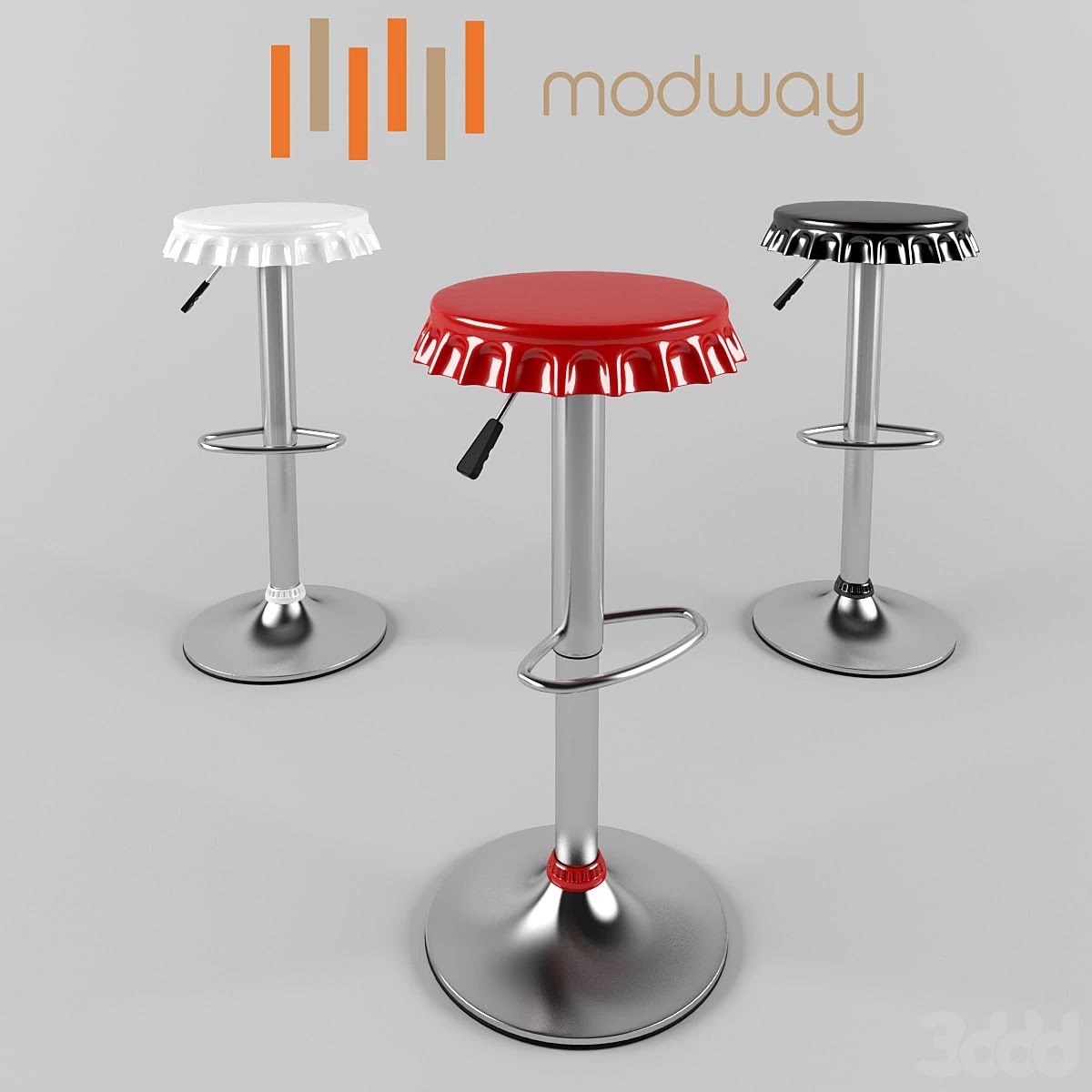 Soda Bar Stool by Modway Furniture
