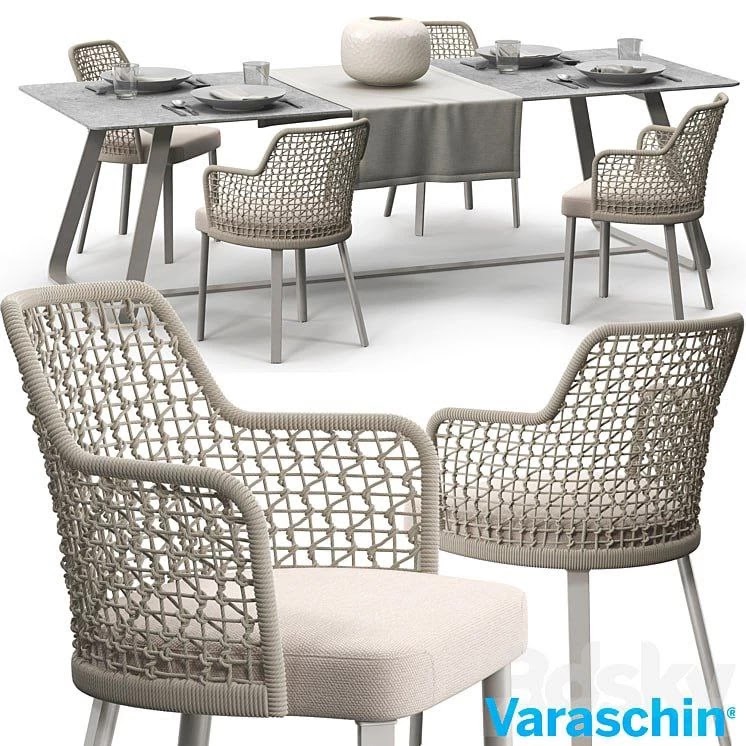 Varaschin Emma chair set