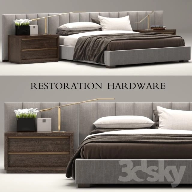 RH Modern Custom Vertical Bed
