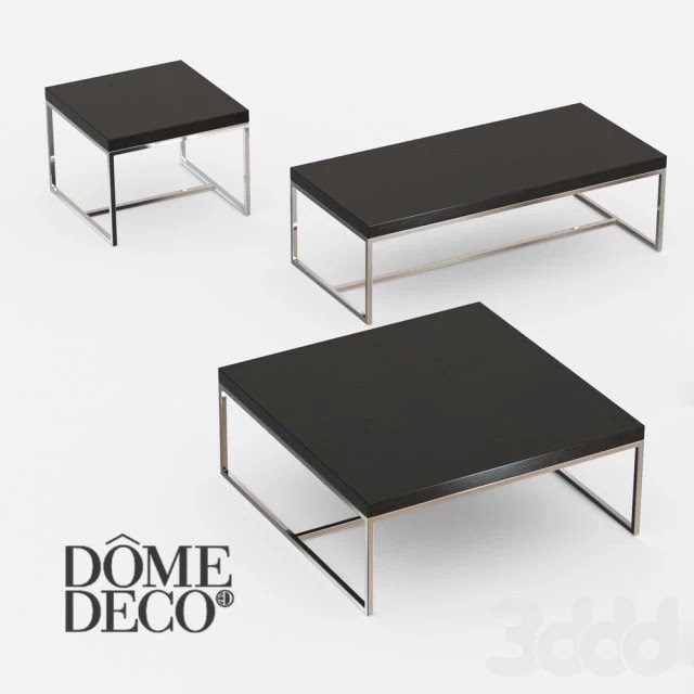 Dome Deco set of coffee tables