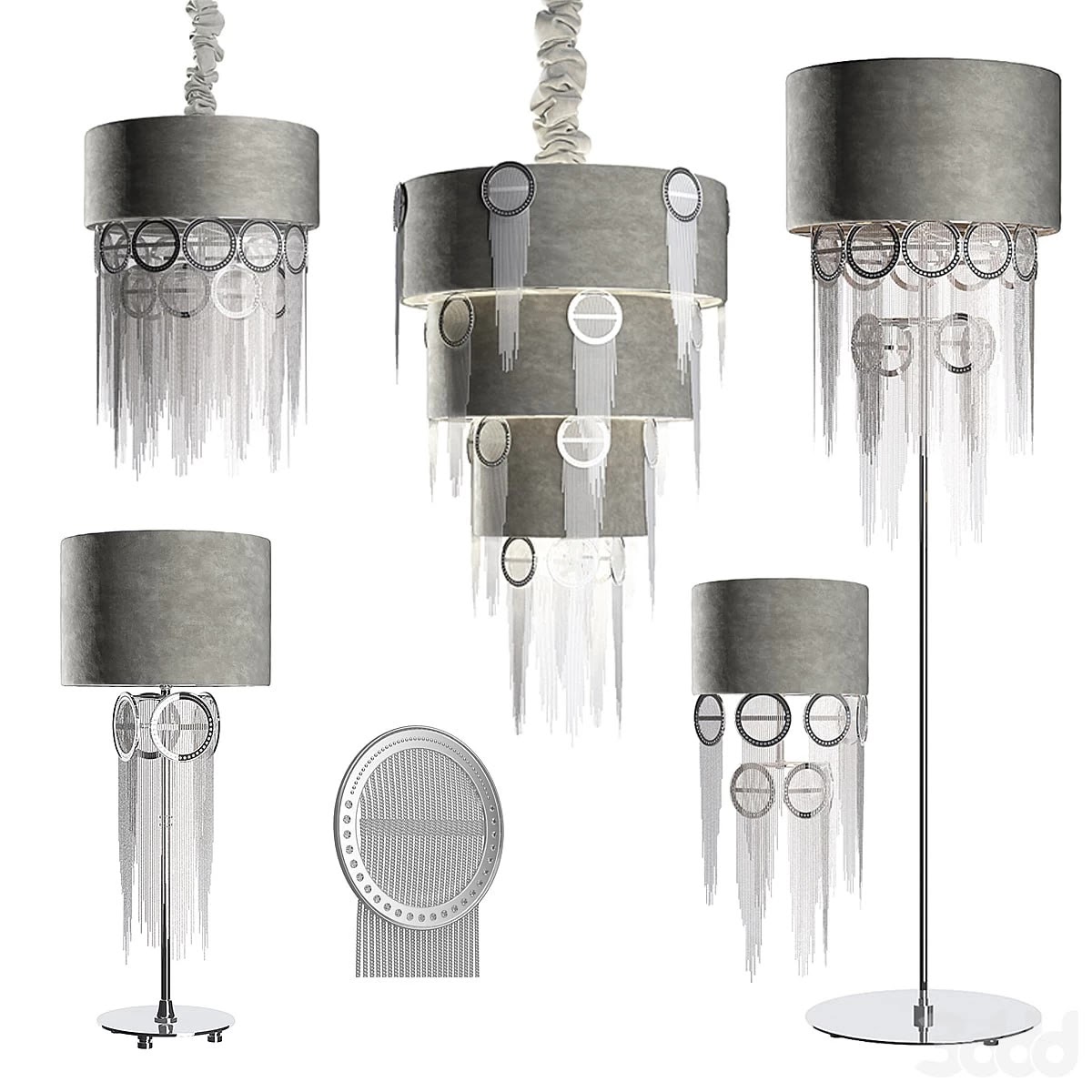 Chandeliers, lamps, sconces, floor lamp Eurolampart, collection Belt